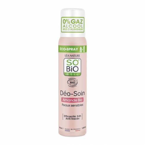 So'Bio Étic Deodorant Spray - Almond (100ml) So'Bio Étic Deodorant Spray - Almond (100ml)