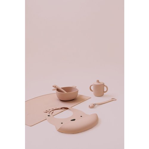 The Cotton Cloud Silicone Placemat - Blush Pink