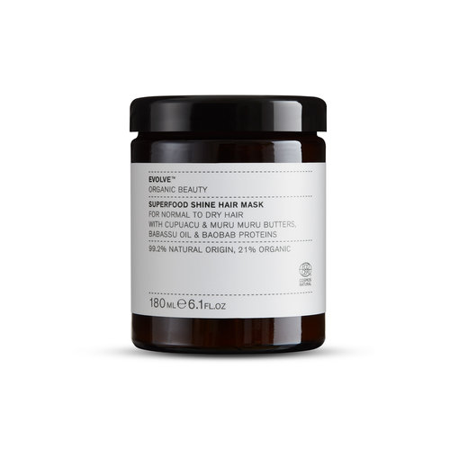 Evolve Beauty Superfood Shine Hair Mask (180ml) Evolve Beauty Superfood Shine Hair Mask (180ml)