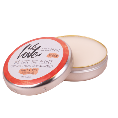 We Love The Planet Deodorant Creme Vegan - Sweet & Soft