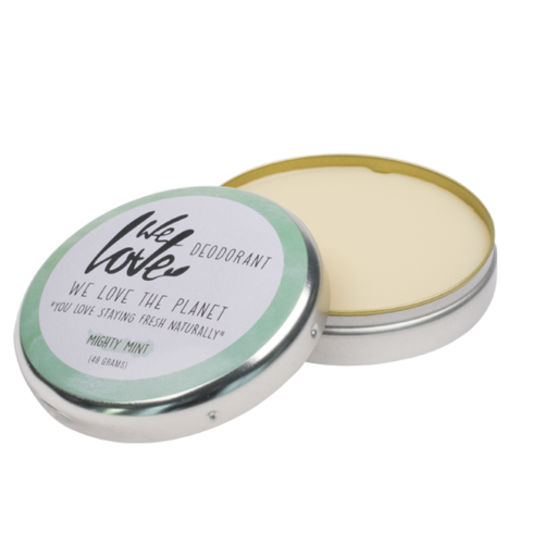 We Love The Planet Deodorant Creme - Mighty Mint We Love The Planet Deodorant Creme - Mighty Mint