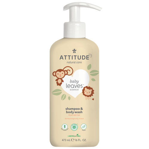 Attitude Baby Leaves 2-in-1 Shampoo and Body Wash - Pear Nectar Attitude Baby Leaves 2-in-1 Shampoo and Body Wash - Pear Nectar