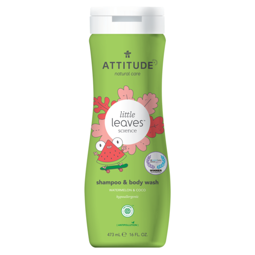 Attitude Little Leaves 2-in-1 Shampoo - Watermelon Coco Attitude Little Leaves 2-in-1 Shampoo - Watermelon Coco