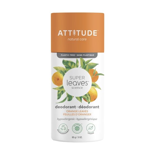 Attitude Super Leaves Deodorant - Orange Leaves Attitude Super Leaves Deodorant - Orange Leaves