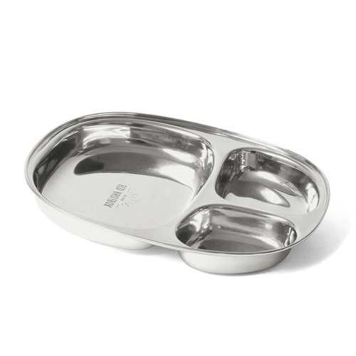 Eco Brotbox Stainless Steel Thali Plate Eco Brotbox Stainless Steel Thali Plate