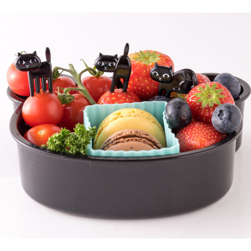 Lekkabox Bento Food Picks - Black Cats