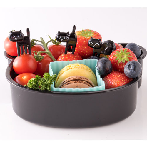 Lekkabox Bento Food Picks - Schwarze Katzen