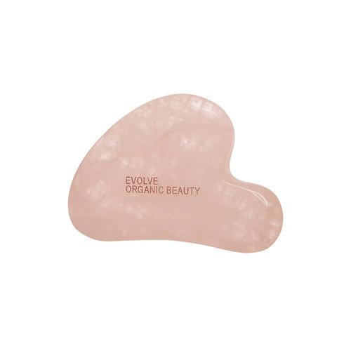 Evolve Beauty Rose Quartz Gua Sha Evolve Beauty Rose Quartz Gua Sha