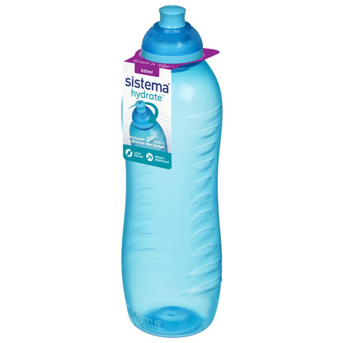 Sistema Drinkfles Twist n Sip 460ml - Blauw Sistema Drinkfles Twist n Sip 460ml - Blauw