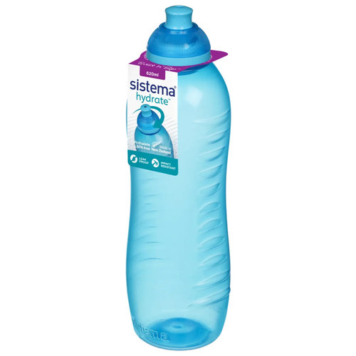 Sistema Drinkfles Twist n Sip 460ml - Blauw