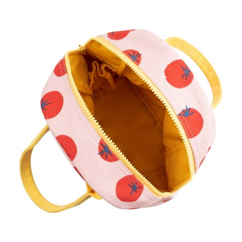 Fluf Eco Zipper Lunch Bag - Tomaten