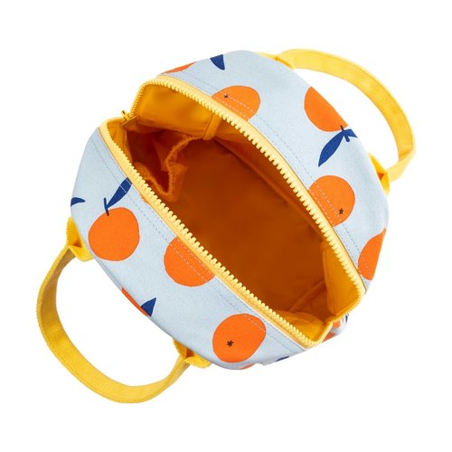 Fluf Eco Zipper Lunch Bag - Orangen