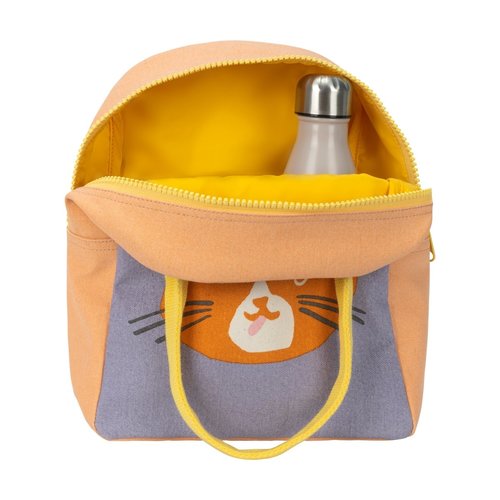 Fluf Eco Zipper Lunch Bag - Katze