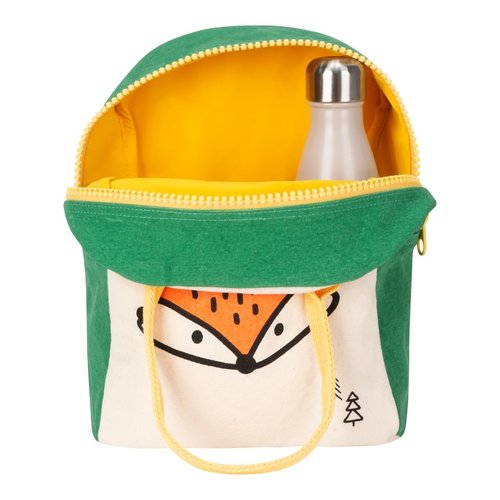 Fluf Eco Zipper Lunch Bag - Fuchs