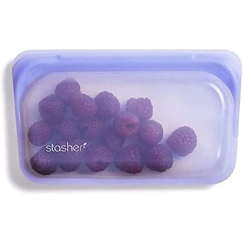 Stasher Reusable Snack Bag Small - Purple