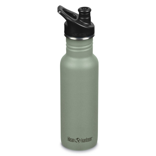 Klean Kanteen Stainless Steel Bottle Classic 532ml (w/Sport Cap)