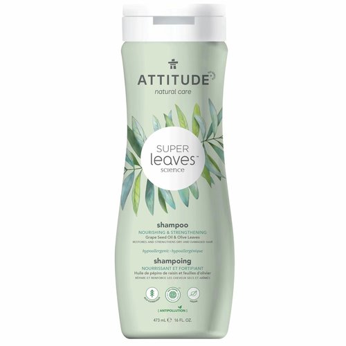 Attitude Super Leaves Shampoo - Nourishing & Strengthening Attitude Super Leaves Shampoo - Nourishing & Strengthening