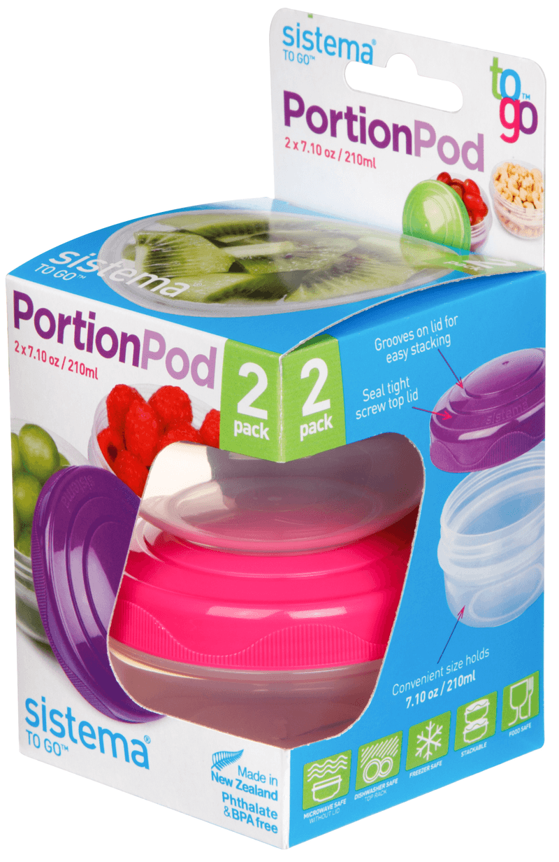 Sistema To Go Portion Pod Assorted 2 Pack