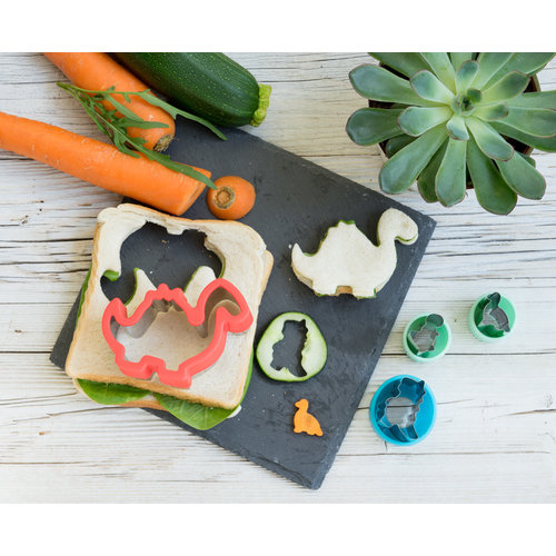 Lekkabox Cookie Cutter - Dino Set