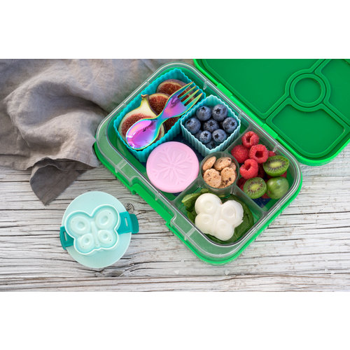 Lekkabox Bento-Formen - Teal/Apfel