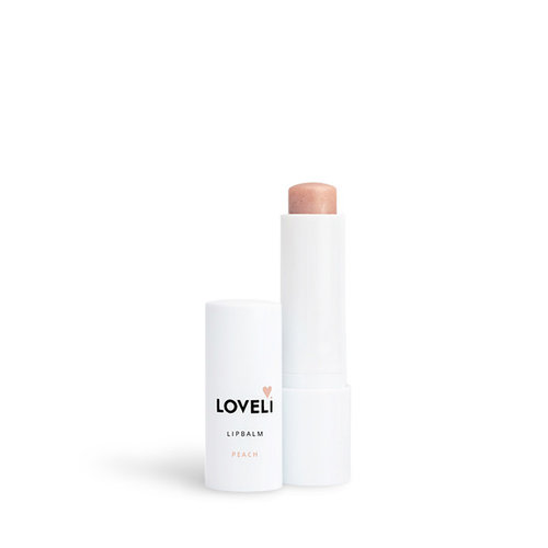 Loveli Vegan Lip Balm - Peach