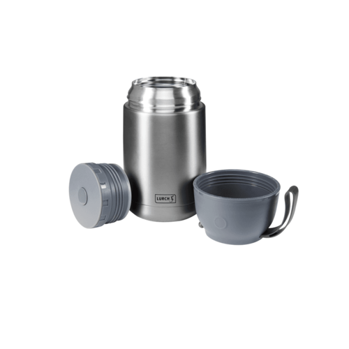 Lurch Stainless Steel Thermo Food Container - Grey