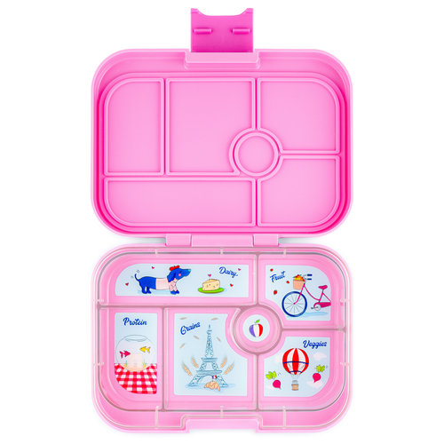 Yumbox Original Bento Lunchbox 6 Compartments - Fifi pink