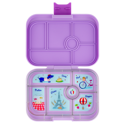 Yumbox Original Bento Lunchbox 6 Vakken - Lulu Purple Yumbox Original Bento Lunchbox 6 Vakken - Lulu Purple