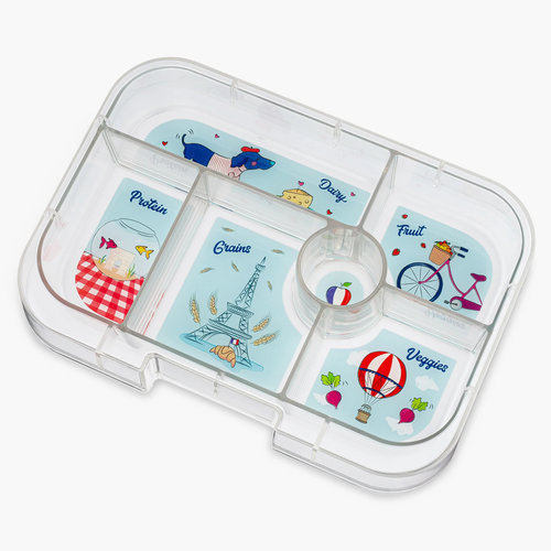 Yumbox Original Bento Lunchbox mit 6 Fächern - Lulu Lila