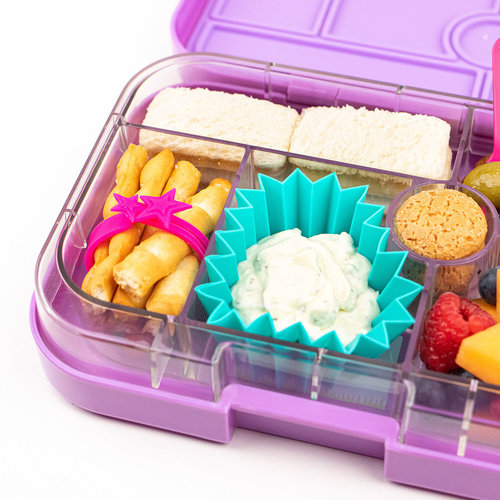 Yumbox Original Bento Lunchbox mit 6 Fächern - Lulu Lila