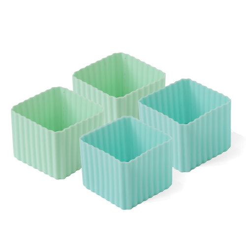 Lekkabox Bento Becher 4er Set - Pastell