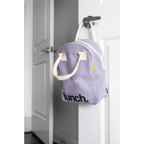 Fluf Eco Zipper Lunch Bag - Lavendel