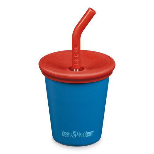 Klean Kanteen Stainless Steel Kid Cup with Straw