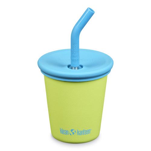 Klean Kanteen Stainless Steel Kid Cup with Straw