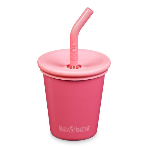 Klean Kanteen Stainless Steel Kid Cup with Straw