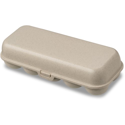 Koziol Bio Circular Reusable Egg Carton - Sand Koziol Bio Circular Reusable Egg Carton - Sand