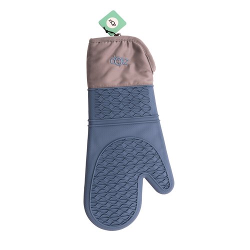 Dotz Siliconen Ovenwant - Blauw Dotz Siliconen Ovenwant - Blauw