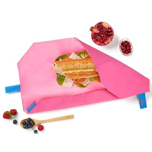 Roll'Eat Boc'n'Roll Food Wrap - Fluor Pink