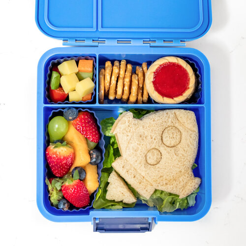 Little Lunchbox Co Bento Three Lunchbox - Blaubeere