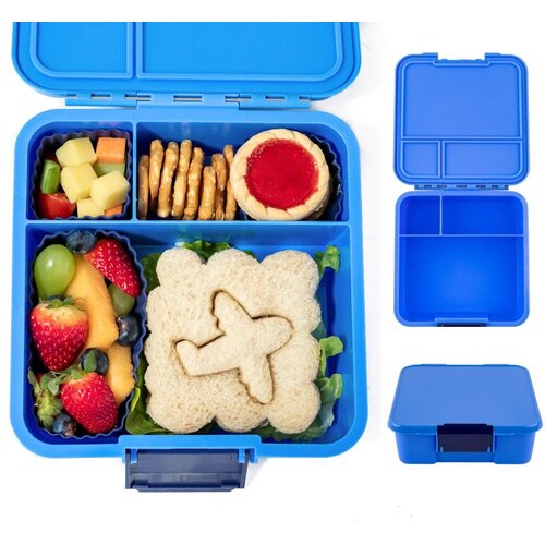 Little Lunchbox Co Bento Three Lunchbox - Blueberry