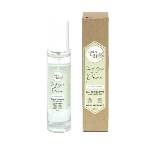 Born to Bio Eau De Toilette - Fleurs de Tiaré (50ml) Born to Bio Eau De Toilette - Fleurs de Tiaré (50ml)