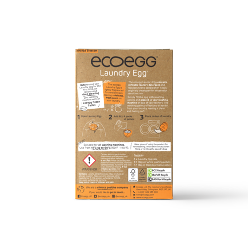 Eco Egg Laundry Egg 70 Washes - Orange Blossom