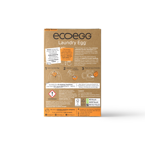 Eco Egg Wäsche-Ei 70 Wäschen - Orangenblüte