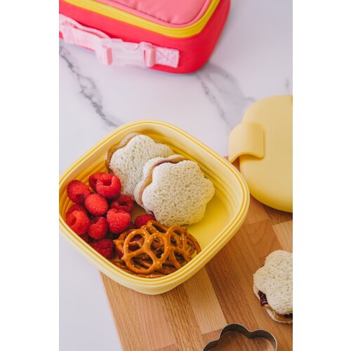 Stojo Zusammenklappbare Silikon Lunch Box 700ml - Sage