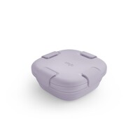 Opvouwbare Siliconen Lunchbox 700ml - Lilac