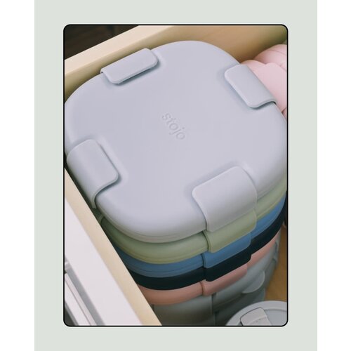 Stojo Collapsible Silicone Lunch Box 700ml - Carbon