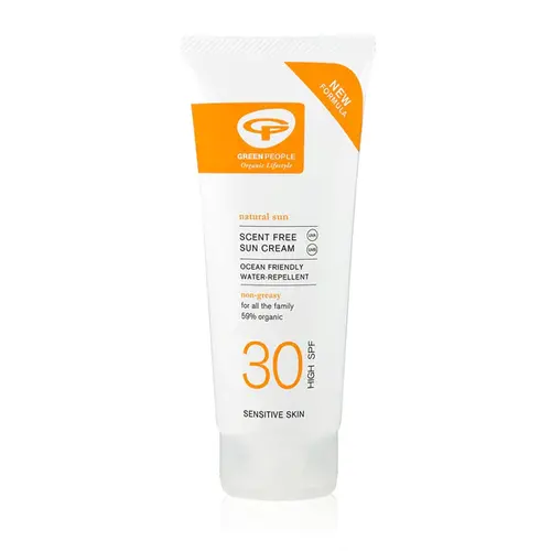 Green People Scent Free Sun Lotion - SPF30 (100ml)