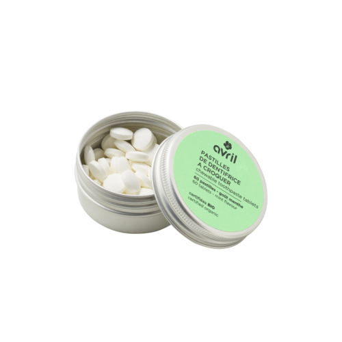 Avril Kauwbare Tandpasta Tabletten Avril Kauwbare Tandpasta Tabletten