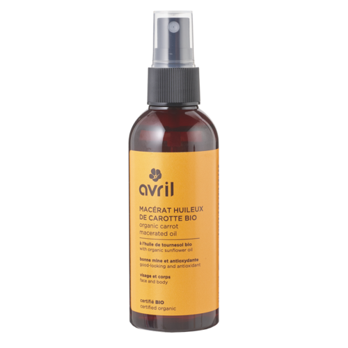 Avril Carrot Macerated Oil Certified Organic - 100ml Avril Carrot Macerated Oil Certified Organic - 100ml