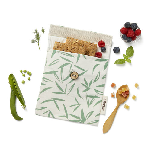 Roll'Eat Snack'n'Go Reusable Sandwich Bag - Etnia Leaves